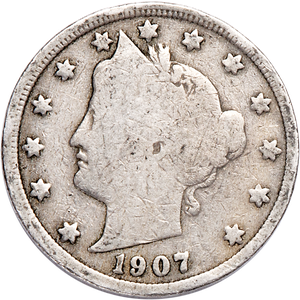 1907 Liberty Head Nickel CIRC Main Image