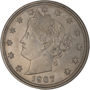 1907 Liberty Head Nickel Main Image