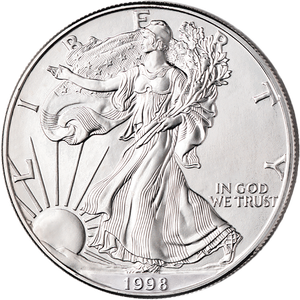 1998 $1 Silver American Eagle Main Image