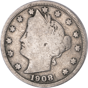 1908 Liberty Head Nickel Main Image