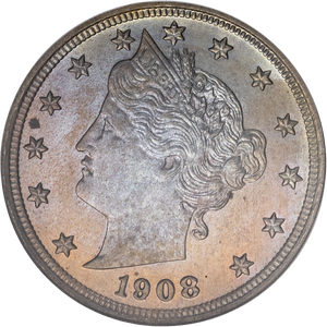 1908 Liberty Head Nickel Main Image