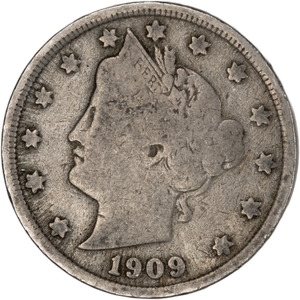 1909 Liberty Head Nickel Main Image