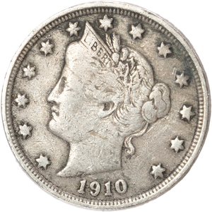 1910 Liberty Head Nickel F#2 Main Image