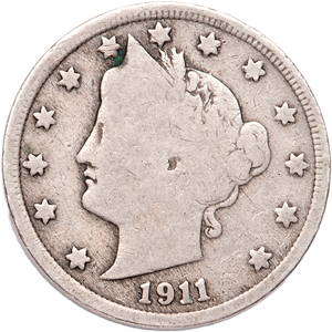 1911 Liberty Head Nickel G Main Image