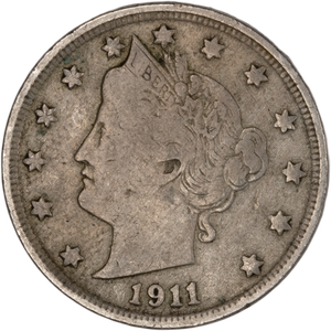 1911 Liberty Head Nickel F Main Image