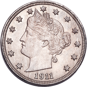 1911 Liberty Head Nickel BL58 Main Image
