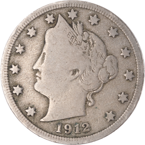 1912-S Liberty Head Nickel Main Image