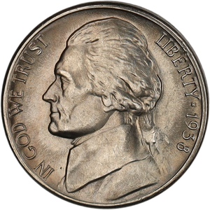 1938-S Jefferson Nickel Main Image