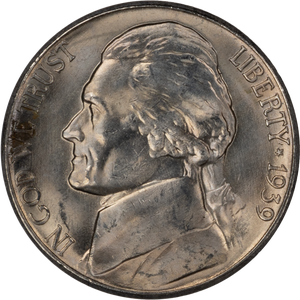 1939-S Jefferson Nickel Main Image