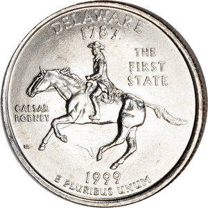 1999-P Delaware Statehood Quarter Main Image