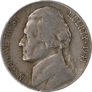1941-D Jefferson Nickel CIRC Main Image