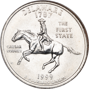 1999-D Delaware Statehood Quarter Main Image