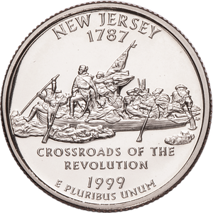 1999-S New Jersey Statehood Quarter Main Image