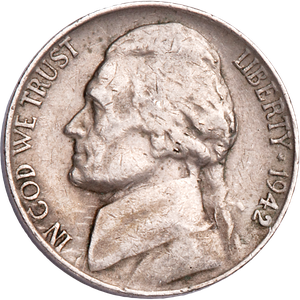 1942-D Jefferson Nickel CIRC Main Image