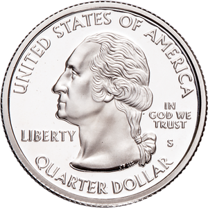 2000-S Massachusetts Statehood Quarter Main Image