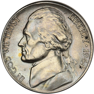 1944-D Jefferson Wartime Silver Alloy Nickel Main Image