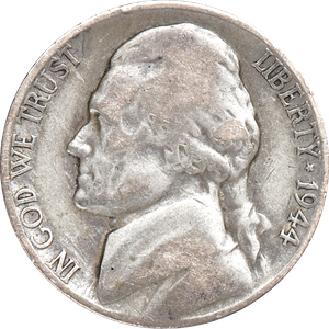 1944-D Jefferson Wartime Silver Alloy Nickel Main Image