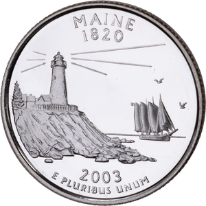 2003-S Maine Statehood Quarter Main Image