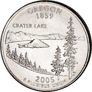 2005-D Oregon Statehood Quarter Main Image