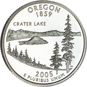 2005-S Oregon Statehood Quarter Main Image