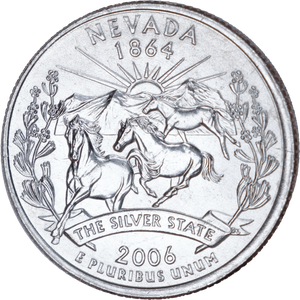 2006-D Nevada Statehood Quarter Main Image