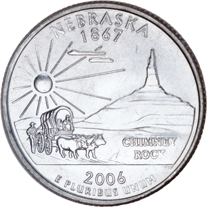 2006-D Nebraska Statehood Quarter Main Image