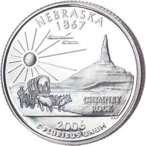 2006-S Nebraska Statehood Quarter Main Image