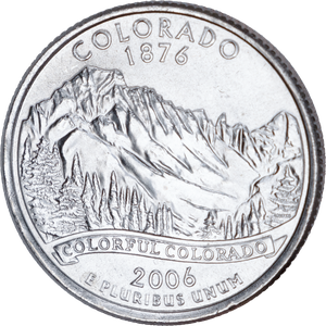 2006-D Colorado Statehood Quarter Main Image