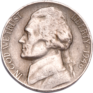 1946-S Jefferson Nickel Main Image