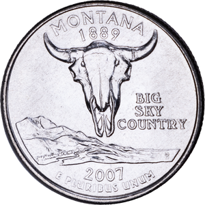 2007-D Montana Statehood Quarter Main Image