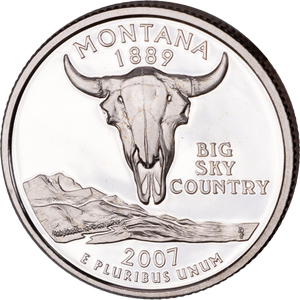 2007-S Montana Statehood Quarter Main Image