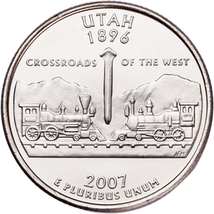 2007-P Utah Statehood Quarter Main Image