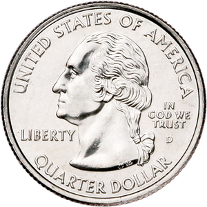 2008-D Hawaii Statehood Quarter Main Image