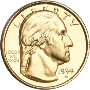 1999-W George Washington Bicentennial Gold $5 Main Image