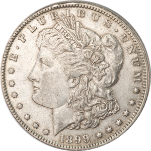 1899-O Morgan Silver Dollar, Micro O Main Image