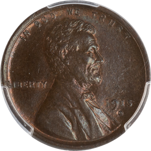 1915-D Lincoln Head Cent Brown Main Image