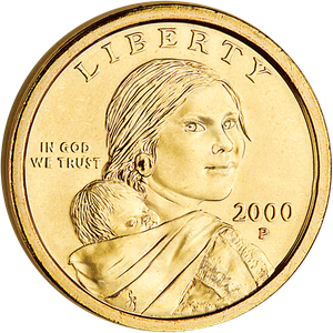 2000-P Sacagawea Dollar Main Image