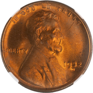 1932-D Lincoln Head Cent Red Main Image