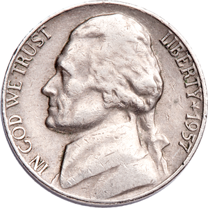 1957 Jefferson Nickel Main Image