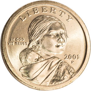 2001-P Sacagawea Dollar Main Image