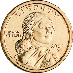 2001-D Sacagawea Dollar Main Image