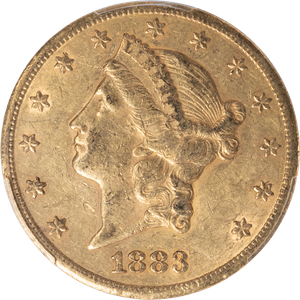1883-CC $20 Gold Liberty Head Main Image