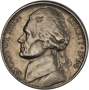 1964-D Jefferson Nickel Main Image