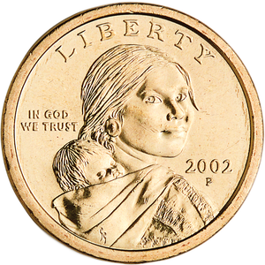 2002-P Sacagawea Dollar Main Image