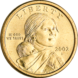 2002-D Sacagawea Dollar Main Image