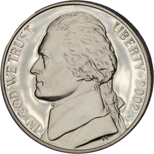 2002-S Jefferson Nickel Main Image