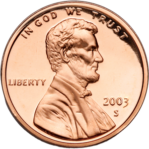 2003-S Lincoln Head Cent Main Image