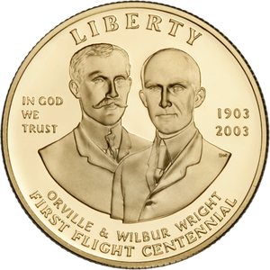 2003-W First Flight Centennial Gold $10, Choice Proof, PR63 Main Image
