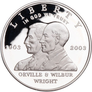 2003-P First Flight Centennial Silver Dollar Main Image