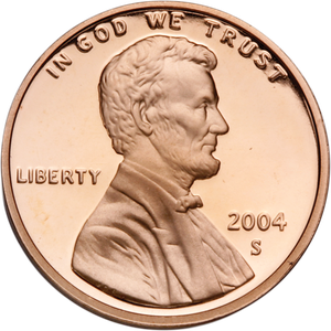 2004-S Lincoln Head Cent Main Image